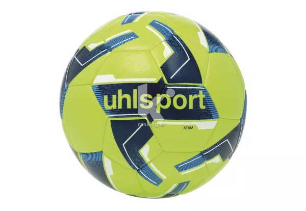 BALON FUTBOL UHLSPORT TEAM T-4 AMARILLO FLUO/AZUL/CYAN
