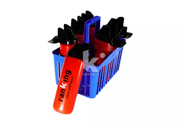 LOTE AHORRO 6 BOTES CLUB 850 ML Y BOTELLERO