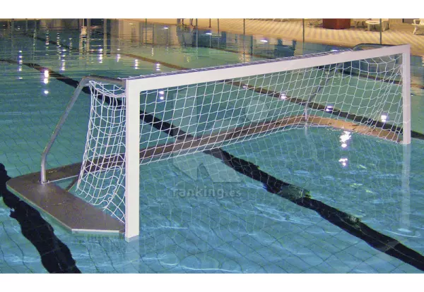 REDES WATERPOLO PPN MALLA 100 BLANCO (0,80 X 0,80 M.). JUEGO