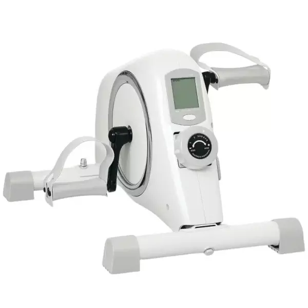 Mini Bicicleta Estática con Resistencia Magnética Pantalla LCD y Pedales Antideslizantes para Ejercitar Brazos y Piernas