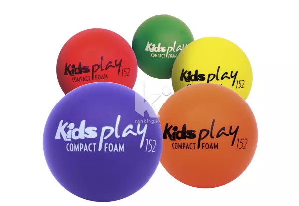 BALON MULTIUSO KIDS PLAY COMPACT FOAM Ø 152MM. SET 5 UDS. - 1 X COLOR
