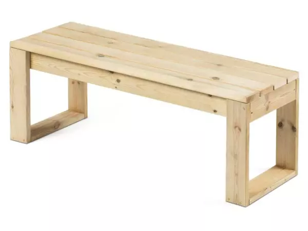 Banqueta Roma100X40X48/120X40X48 PORTES GRATIS JARDIN BANCO CORRIDO