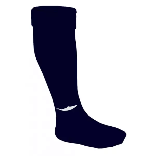 PAR MEDIAS FUTBOL SOFTEE - NEGRO, 35-40
