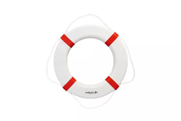 Aro Salvavidas Recubierto Blanco