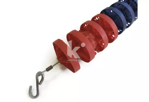 LINEA DE FLOTACION MOSCU 25 M. CON CABLE EN ACERO INOX