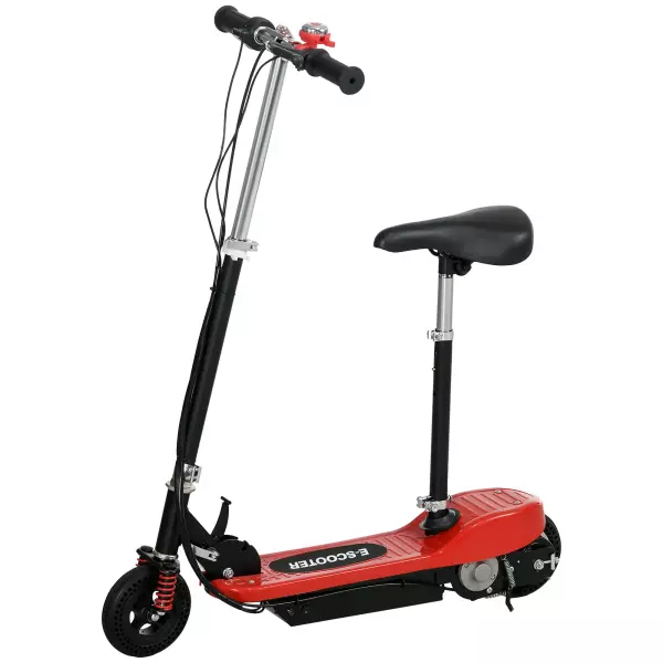 Trotinette eléctrica 120 W Plegable para niños 7-14 años, 15 Km/h Máx PATINETE CON ASIENTO