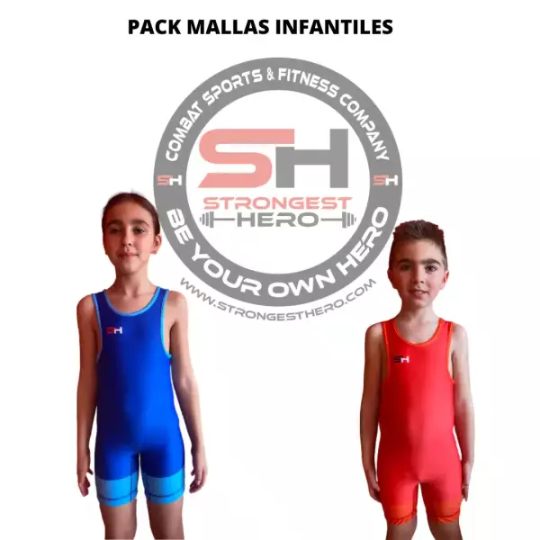 PACK MALLAS DE LUCHA INFANTILES