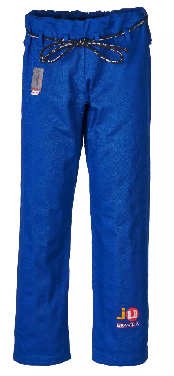 PANTALÓN AZUL JUDO "BRASILIA" CON CORDÓN JUSPORTS