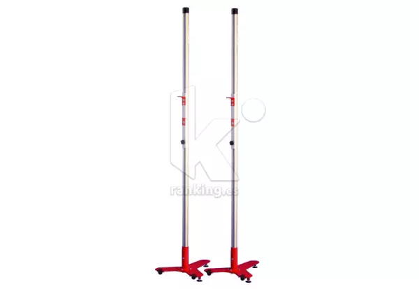 Saltometro Altura Aluminio POLANIK. Base en T. 75 a 230 cm. PAR