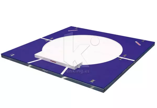 CÍRCULO DE LANZAMIENTO DE PESO INDOOR. MÓVIL. W.A. (IAAF).- CONSULTAR PRECIO