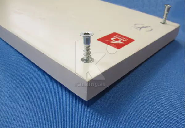 Tabla blanca de apoyo para Tabla de Batida SALTO DE LONGITUD