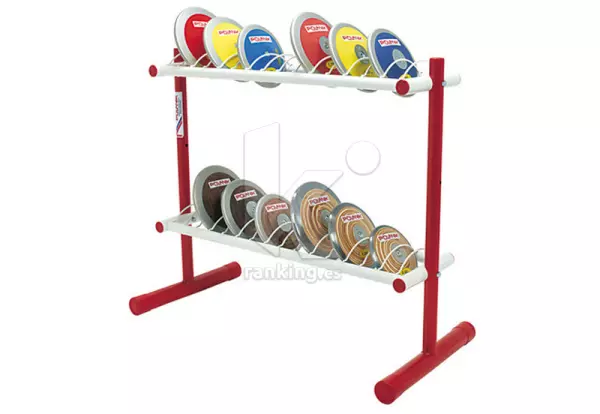 Soporte Fijo para discos POLANIK. Acero.Capacidad 26 unid