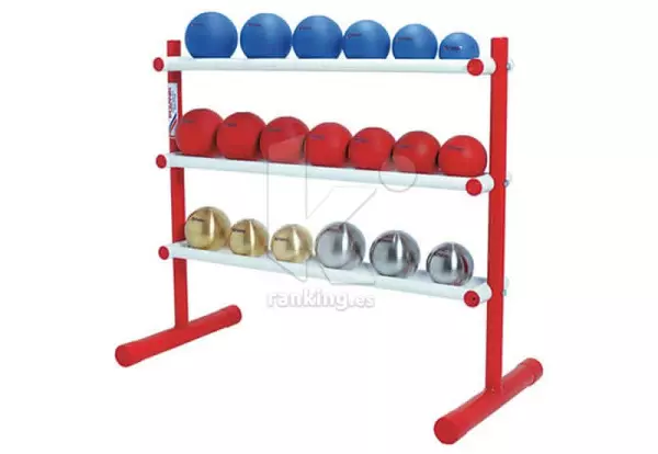 SOPORTE FIJO PARA PESOS POLANIK. ACERO.CAPACIDAD 18 UNID.