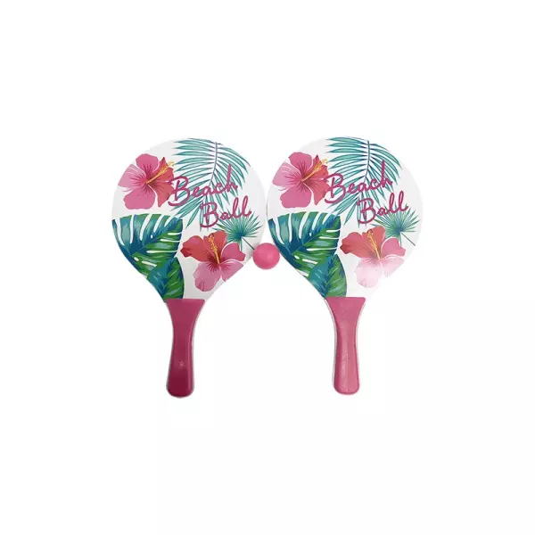 JUEGO PALAS PLAYA BEACH BALL FLOWER