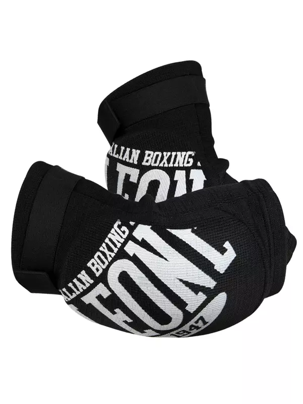 Coderas para Muay Thai Leone Color Rojo/azul/negro PR327