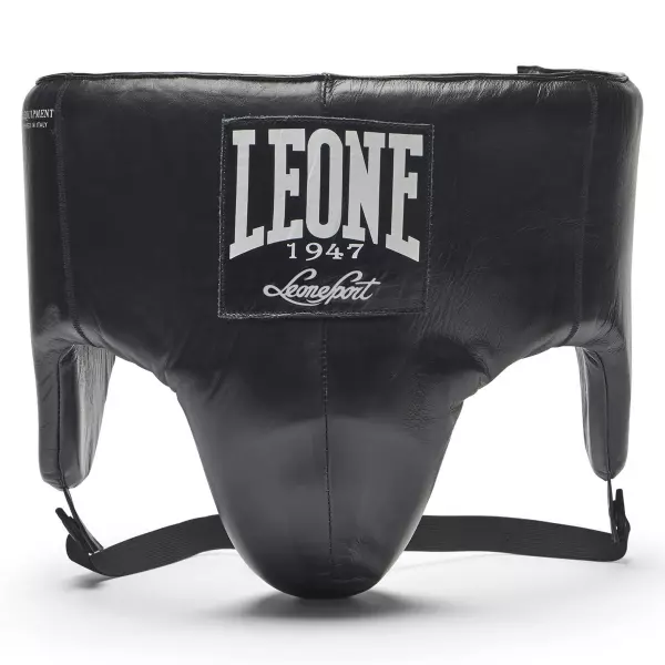 PR335 Coquilla profesional Leone 1947 “The Greatest BLANCO/NEGRO PIEL