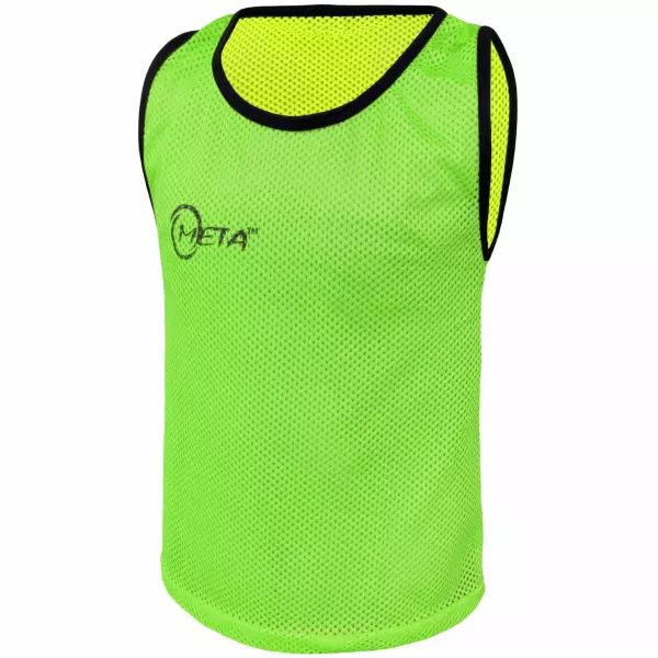 Peto Reversible verde/amarillo futbol
