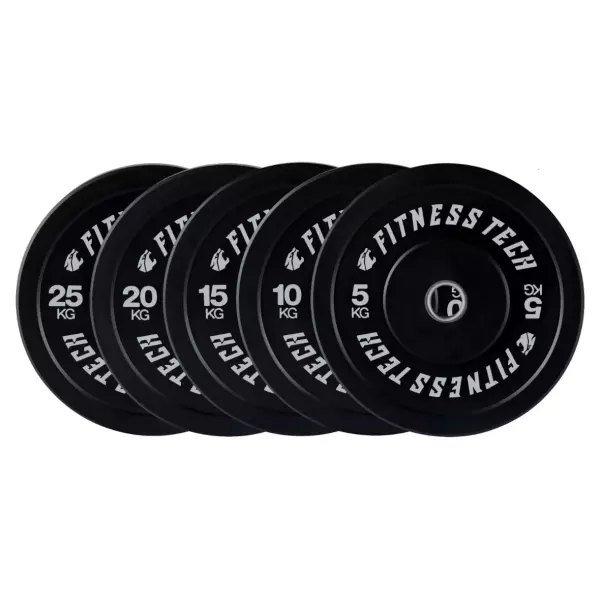 #BLACK BUMPER PLATE ALTA RESISTENCIA OLIMPICO
