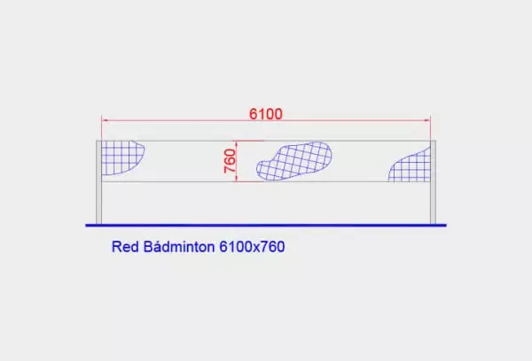 Redes de bádminton