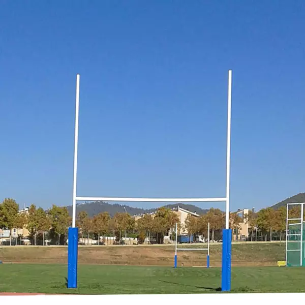 Juego de porterias para rugby con anclajes fijos(incluidos)