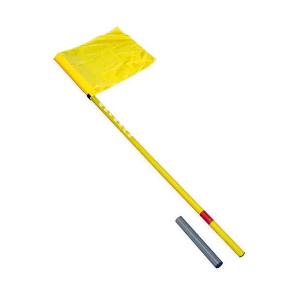 UNIDAD BANDERIN FLEXIBLE.COMPLETO INCLUSO ANCLAJE RUGBY