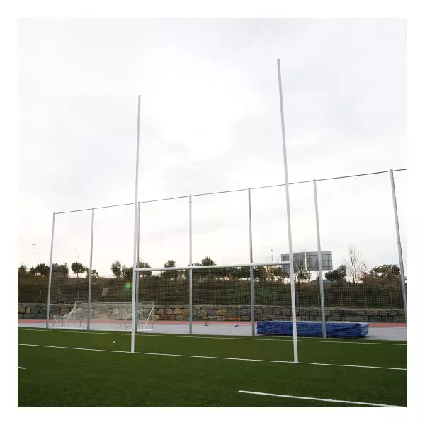 PORTERIA DE RUGBY ALUMINIO CON ANCLAJES ABATIBLES INCLUIDOS