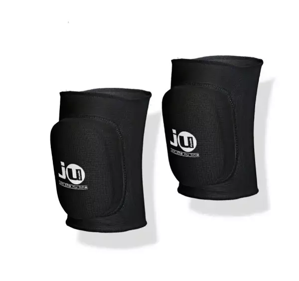RODILLERAS JUSPORTS NEGRO/BLANCO LUCHA PAR