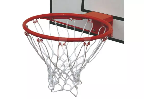 Red Baloncesto Nylon 5mm. 12 ganchos. Juego 2 uds.