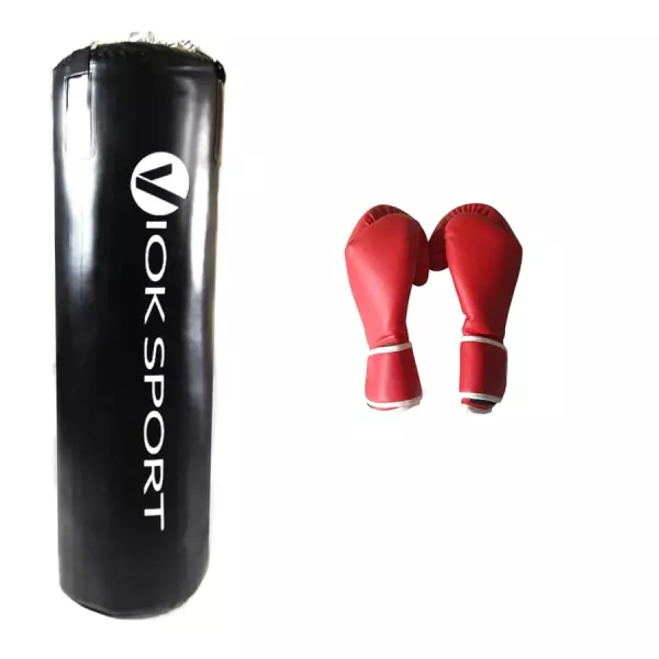 #Pack de guantes y saco de boxeo 120x40 peso 30/35/40kg