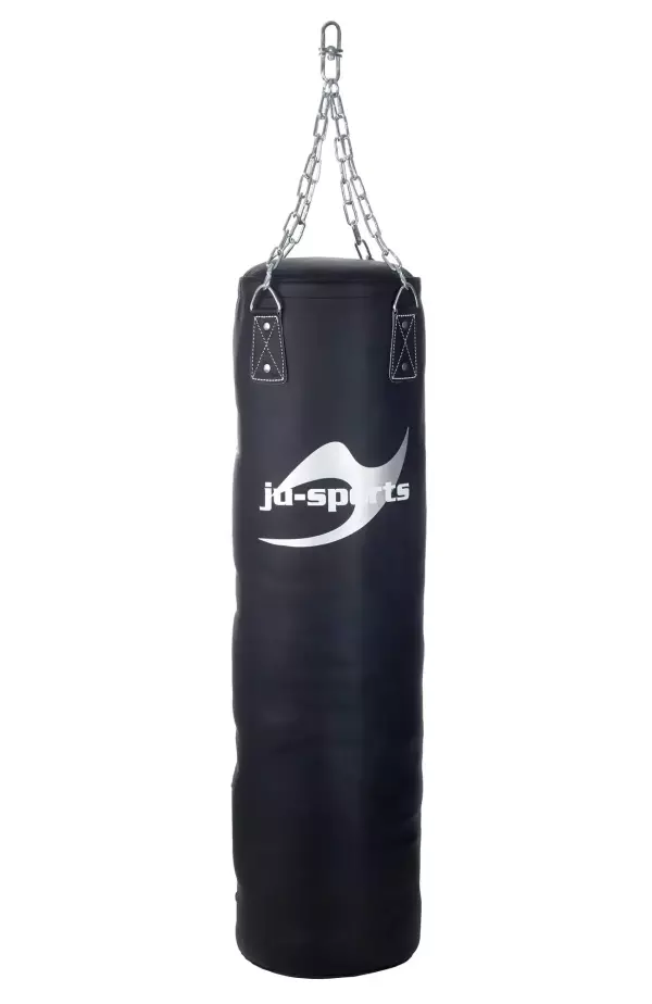 SACO NEGRO PU RELLENO JUSPORTS BOXEO 100/120/150/180 CM