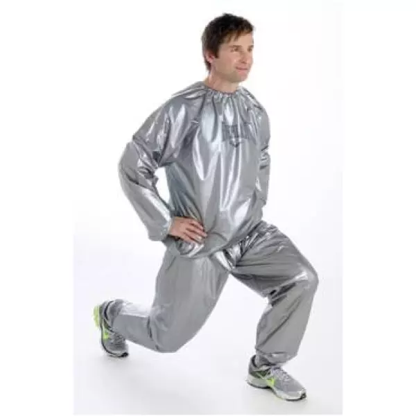 SAUNA PVC TRAJE SAUNA EVERLAST GRIS#
