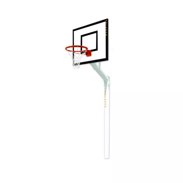 JUEGO CANASTAS MINIBASKET POSTE 115 MM TRASLADABLE SALIDA REGLAMENTARIA FIBRA DE VIDRIO