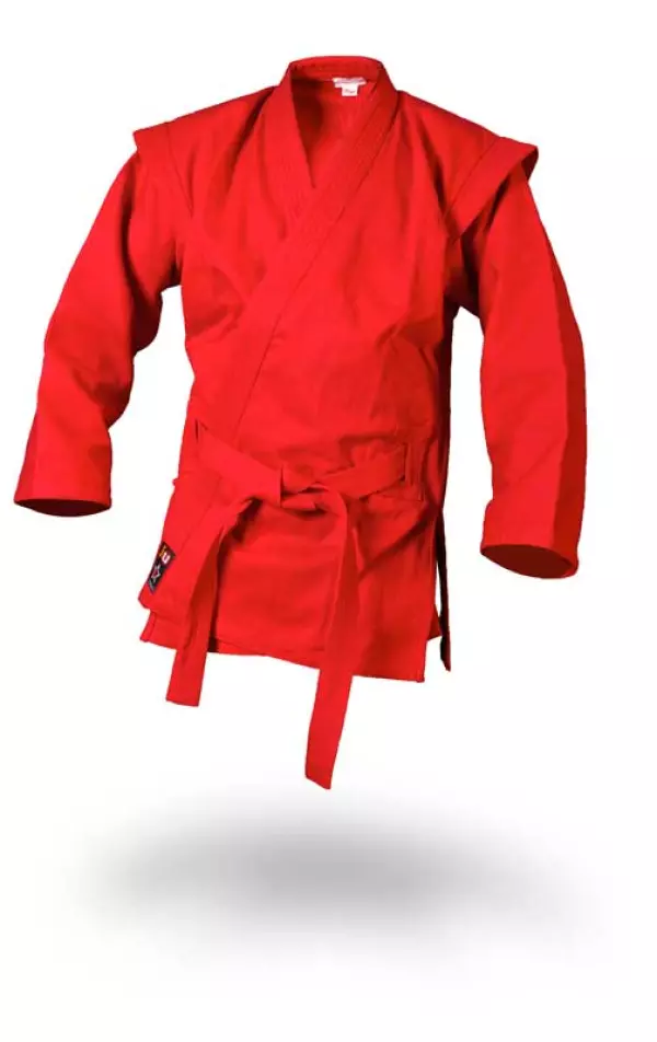 CHAQUETA KURKA SAMBO ROJA/azul JUSPORTS