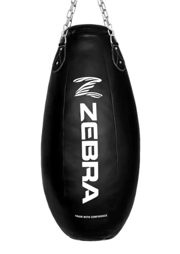 SACO GOTA ZEBRA PRO U NEGRO BOXEO 100X30 CM 22 KG