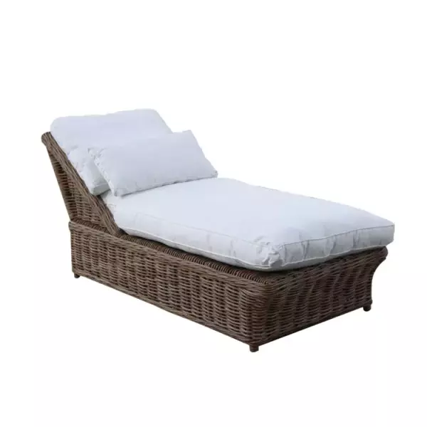 Tumbona parma rattan natural 169x73x73