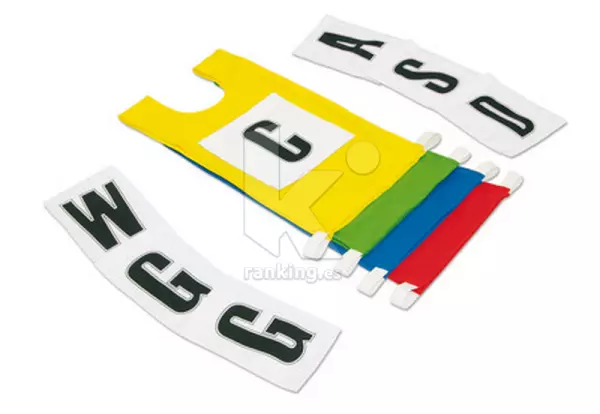 DORSALES PARA PETOS. ALFABETO. SET DE 28 UDS. (VX53) PREGUNTAR STOCK