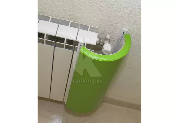 PROTECCIÓN ESQUINA RADIADOR PLANO VERDE PISTACHO JUEGO (YL18)