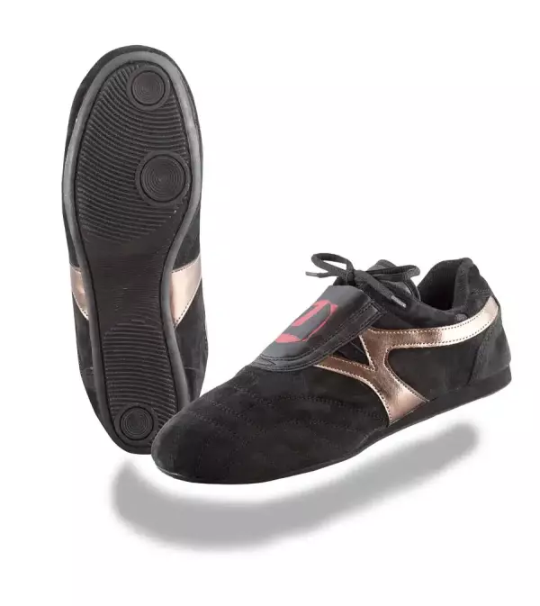 ZAPATILLAS TAEKWONDO "REVA" NEGRO JUSPORTS
