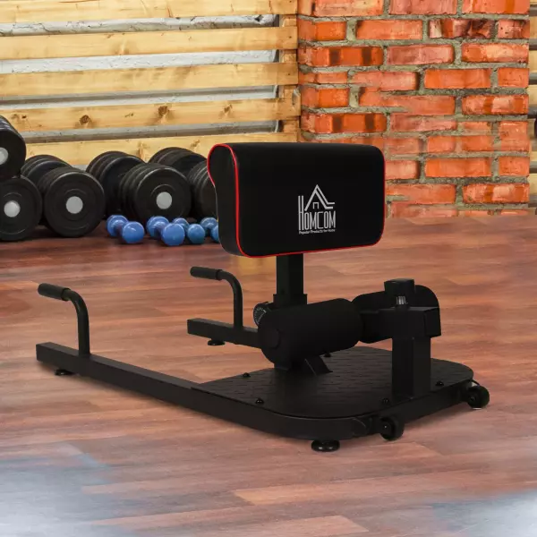 Banco de abdominales y sentadillas de gimnasio 3 en 1 Máquina para flexiones, sentadillas y abdominales Multifuncional Carga de 120kg