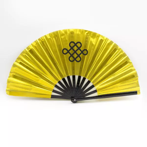 Abanico Tai Chi QS. Oro