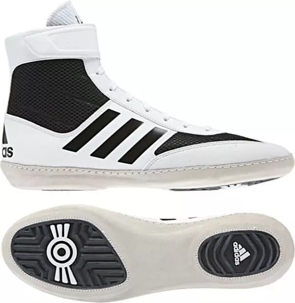 Adidas Combat Speed 5 Wrestling Shoes Blanco-Negro
