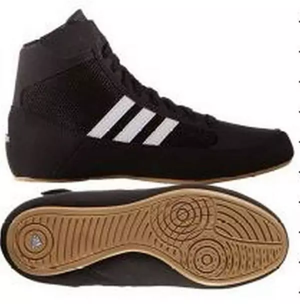 adidas HVC 2 Zapatillas Wrestling Adulto Negro-Marron