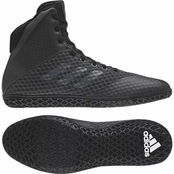 adidas Mat Wizard 4 Wrestling Shoes Negro-Negro BOXEO ZAPATILLAS