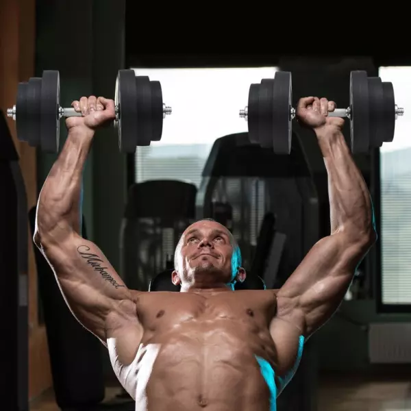 Juego de Mancuernas Pesas de Fitness 40KG Ajustable Profesionales Gimnasio Doméstico y Musculación con Barra Acero y Discos
