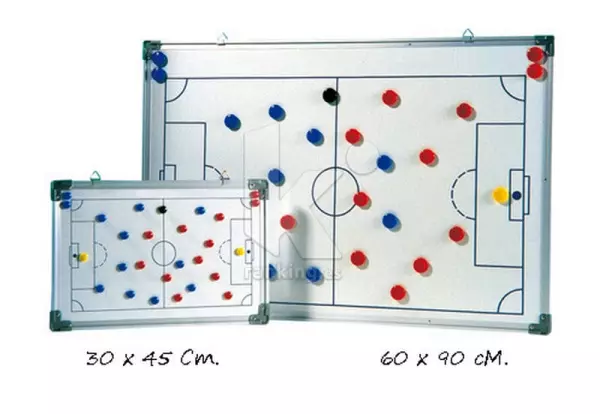 PIZARRA TACTICA MAGNETICA 60 X 90 CM FUTBOL
