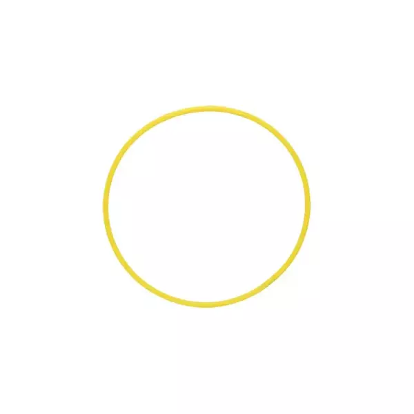 ARO DE RITMICA INFANTIL - AMARILLO, 72CM