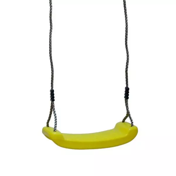 Asiento de Columpio Amarillo Plástico Outdoor Toys 43 cm