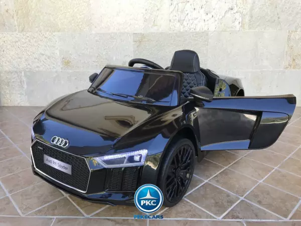 AUDI R8 SPYDER PARA NIÑOS 12V NEGRO