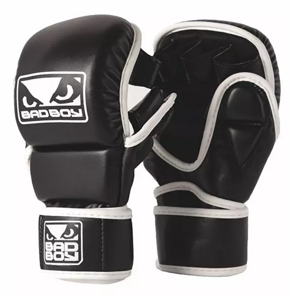 Bad Boy MMA Glove Padded Negro-Blanco GUANTILLA MMA