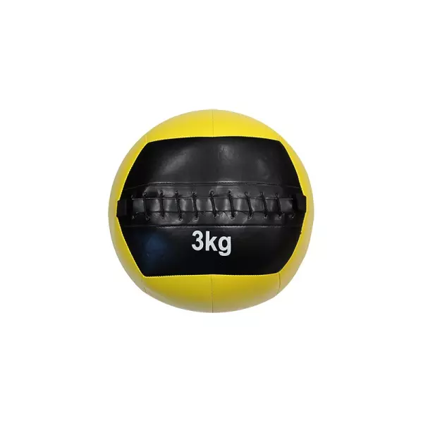 BALON ENTRENAMIENTO FUNCIONAL - 3 KG, AMARILLO MEDICINAL